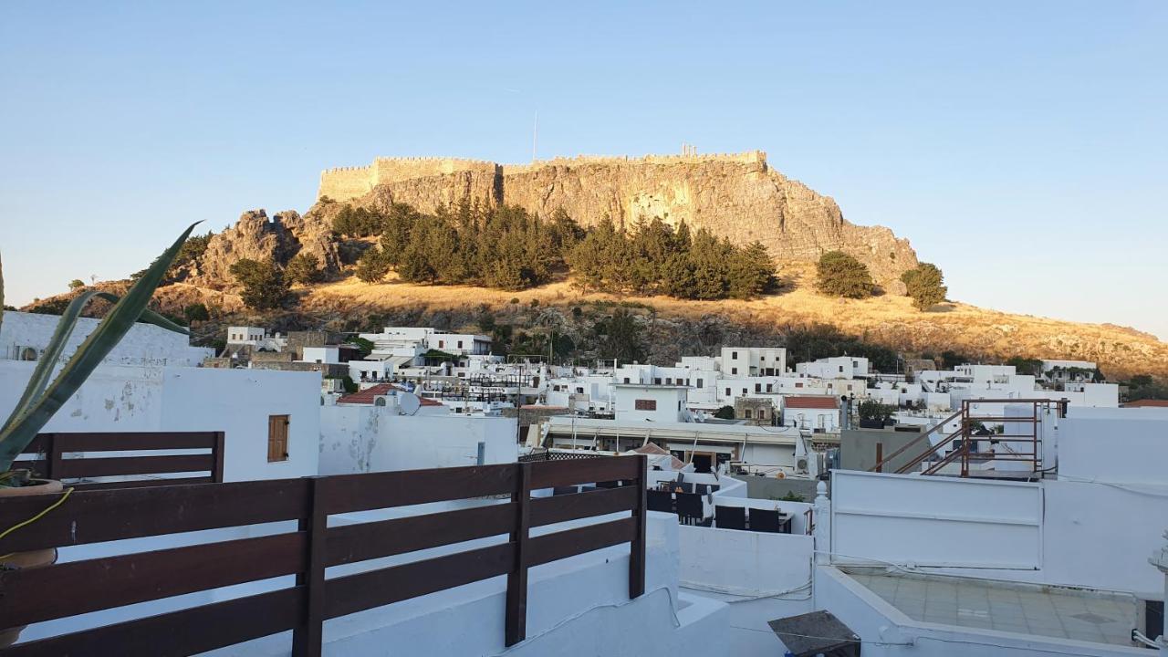 Toulipa Lindos Apartman Kültér fotó