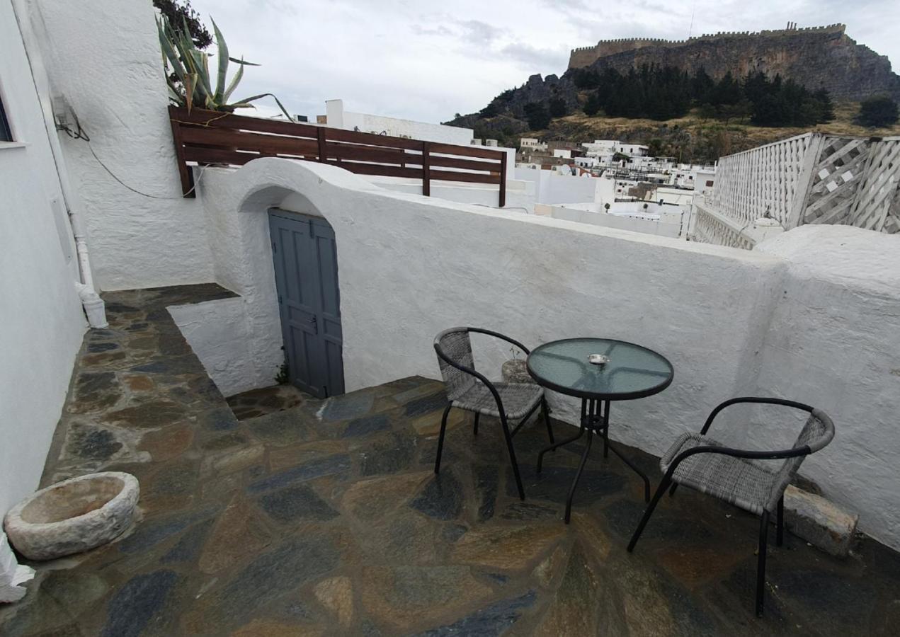 Toulipa Lindos Apartman Kültér fotó