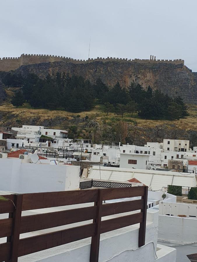 Toulipa Lindos Apartman Kültér fotó