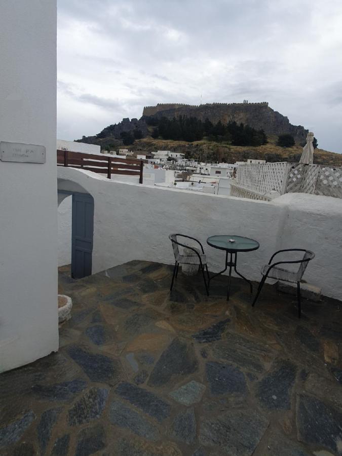 Toulipa Lindos Apartman Kültér fotó