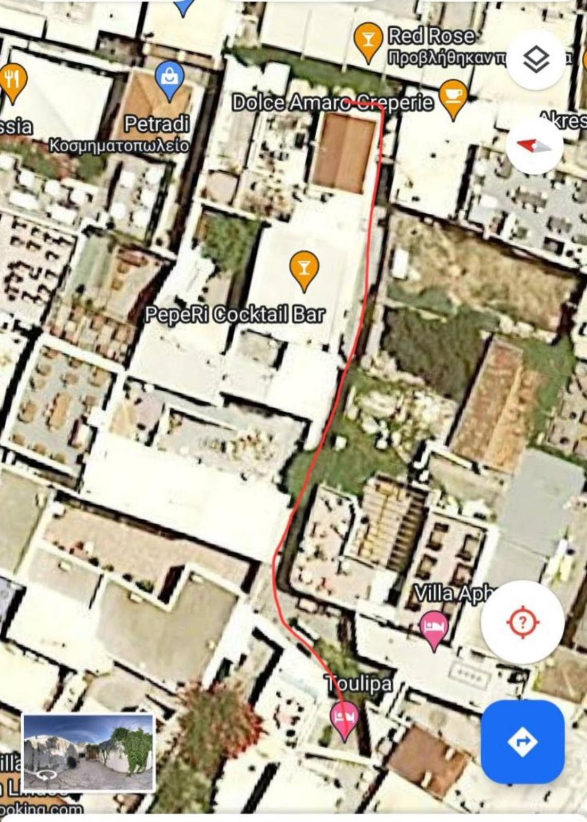 Toulipa Lindos Apartman Kültér fotó